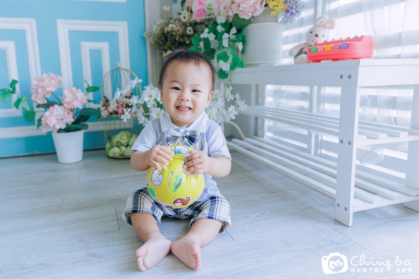 呈周歲抓周儀式的紀錄(2025 年夏季)