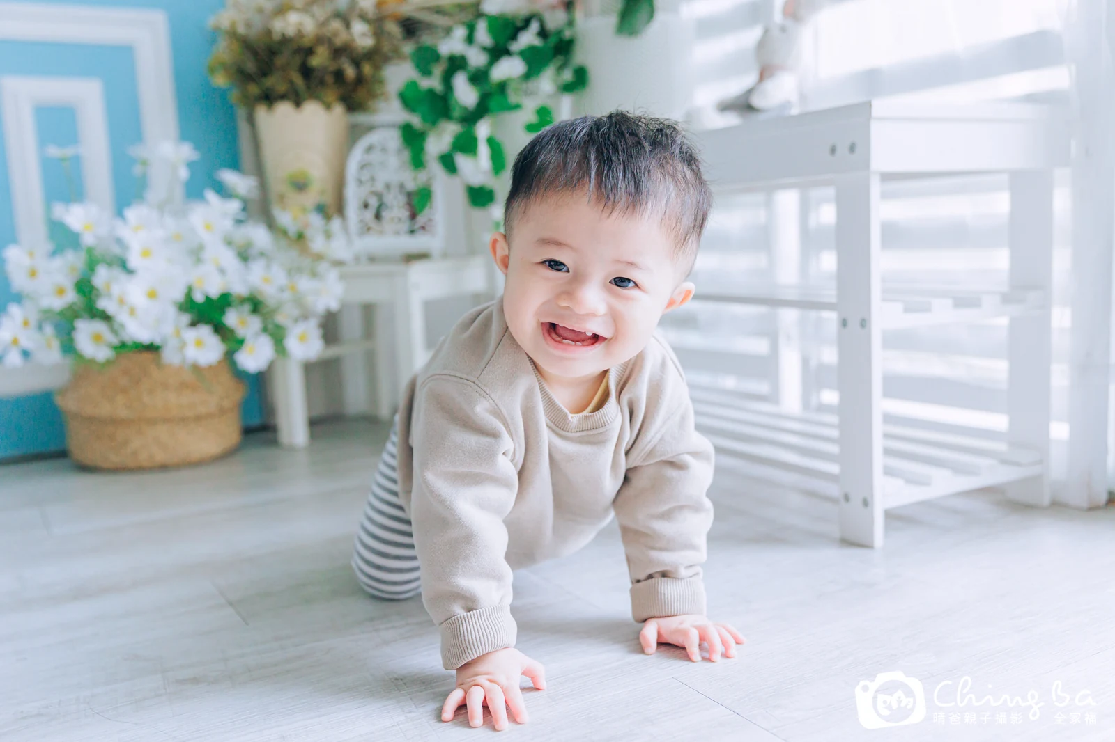 萌仔的抓周時光——晴爸親子攝影