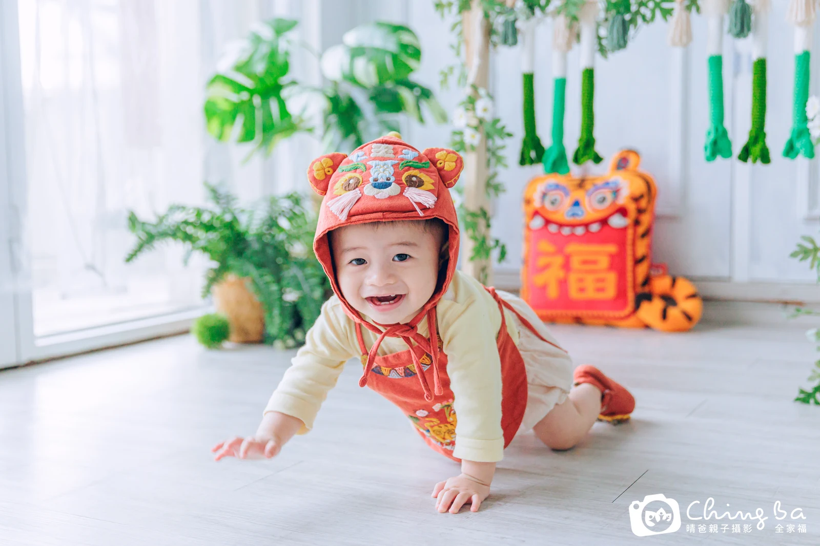 萌仔周歲抓周儀式的紀錄（2022 年冬季）