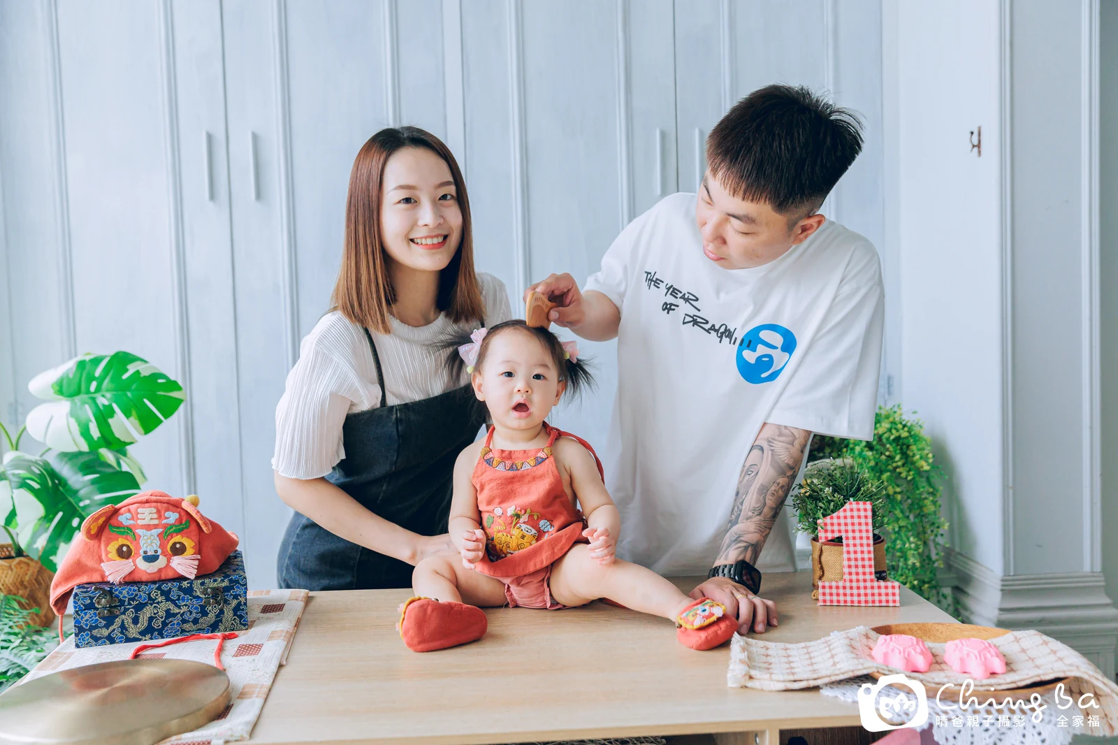 熙的抓周時光——晴爸親子攝影