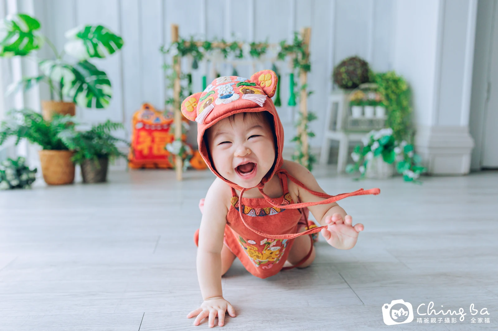 熙周歲抓周儀式的紀錄(2024 年夏季)