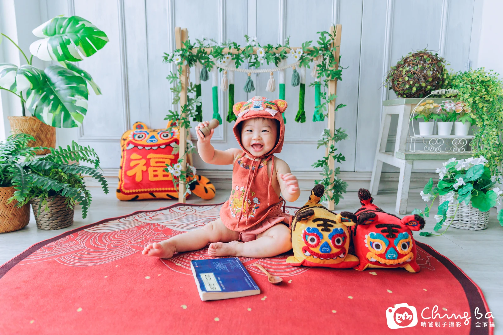 小家庭抓周拍作品｜2024 年夏季｜晴爸親子攝影
