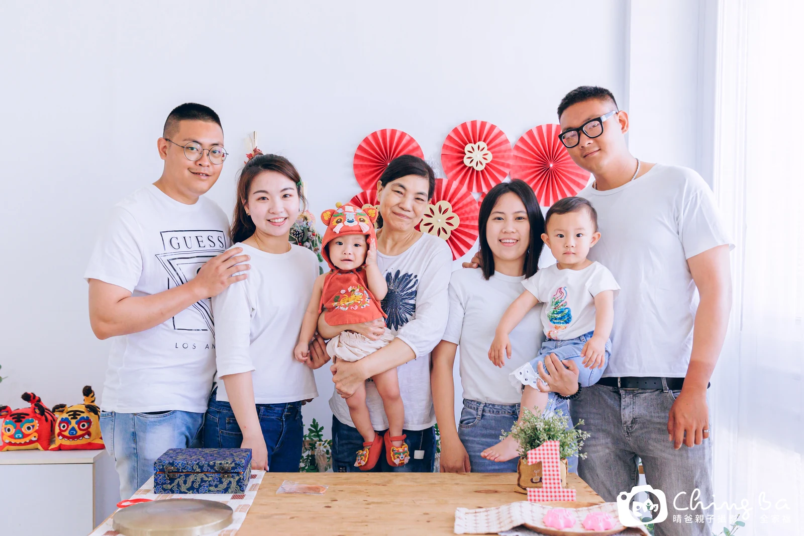 小家庭抓周拍作品|2023 年春季|晴爸親子攝影