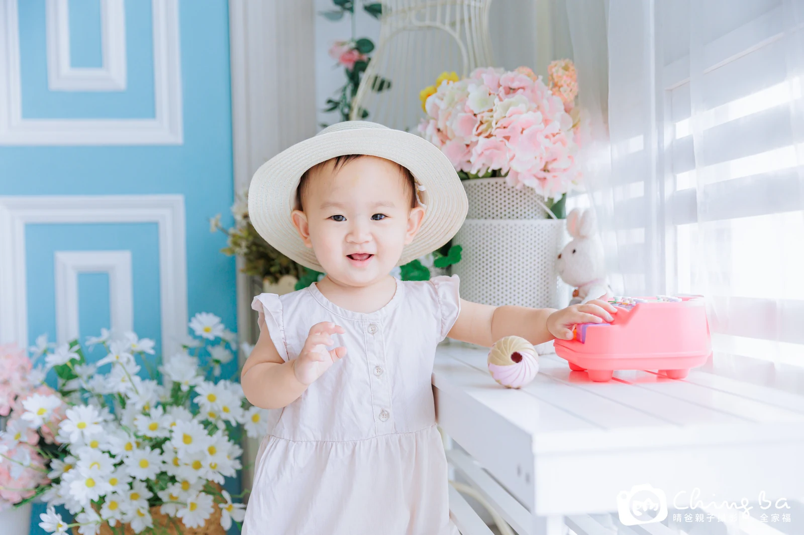 Momo周歲抓周儀式的紀錄（2023 年夏季）