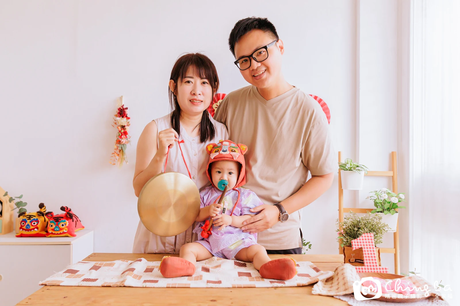 Momo周歲抓周儀式的紀錄（2023 年夏季）