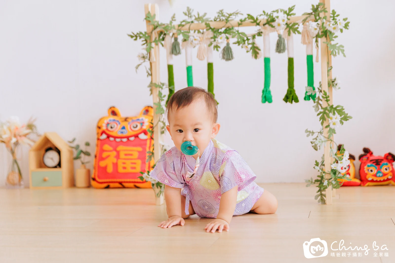 Momo的抓周時光——晴爸親子攝影