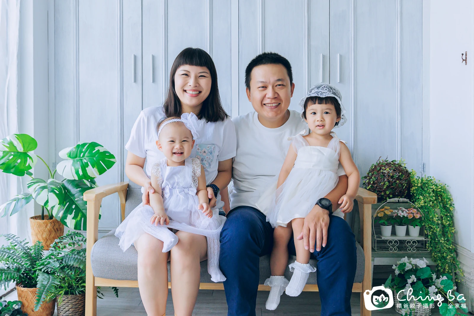 小家庭抓周拍作品|2024 年夏季|晴爸親子攝影