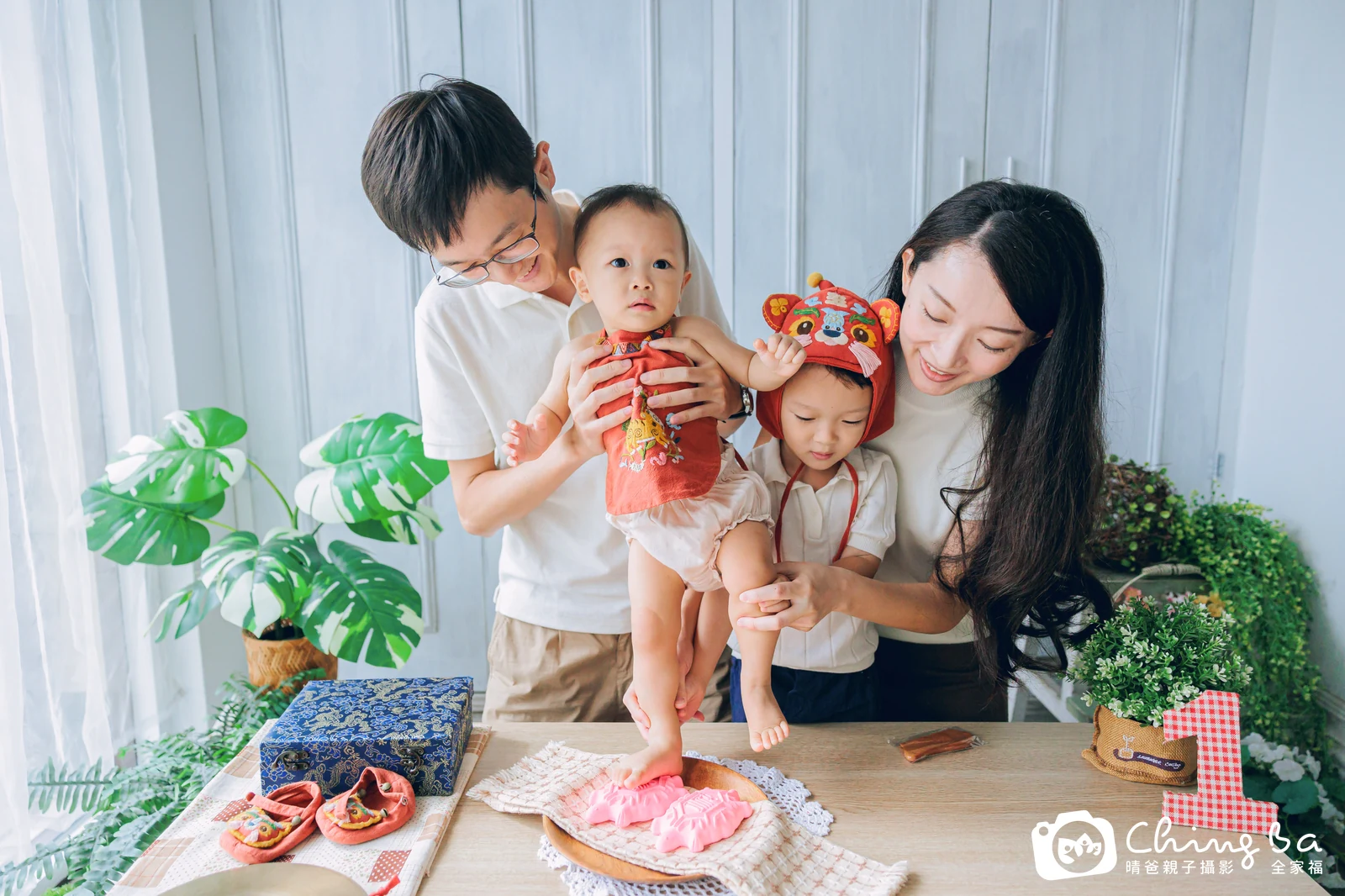 小Bo周歲抓周儀式的紀錄(2025 年秋季)