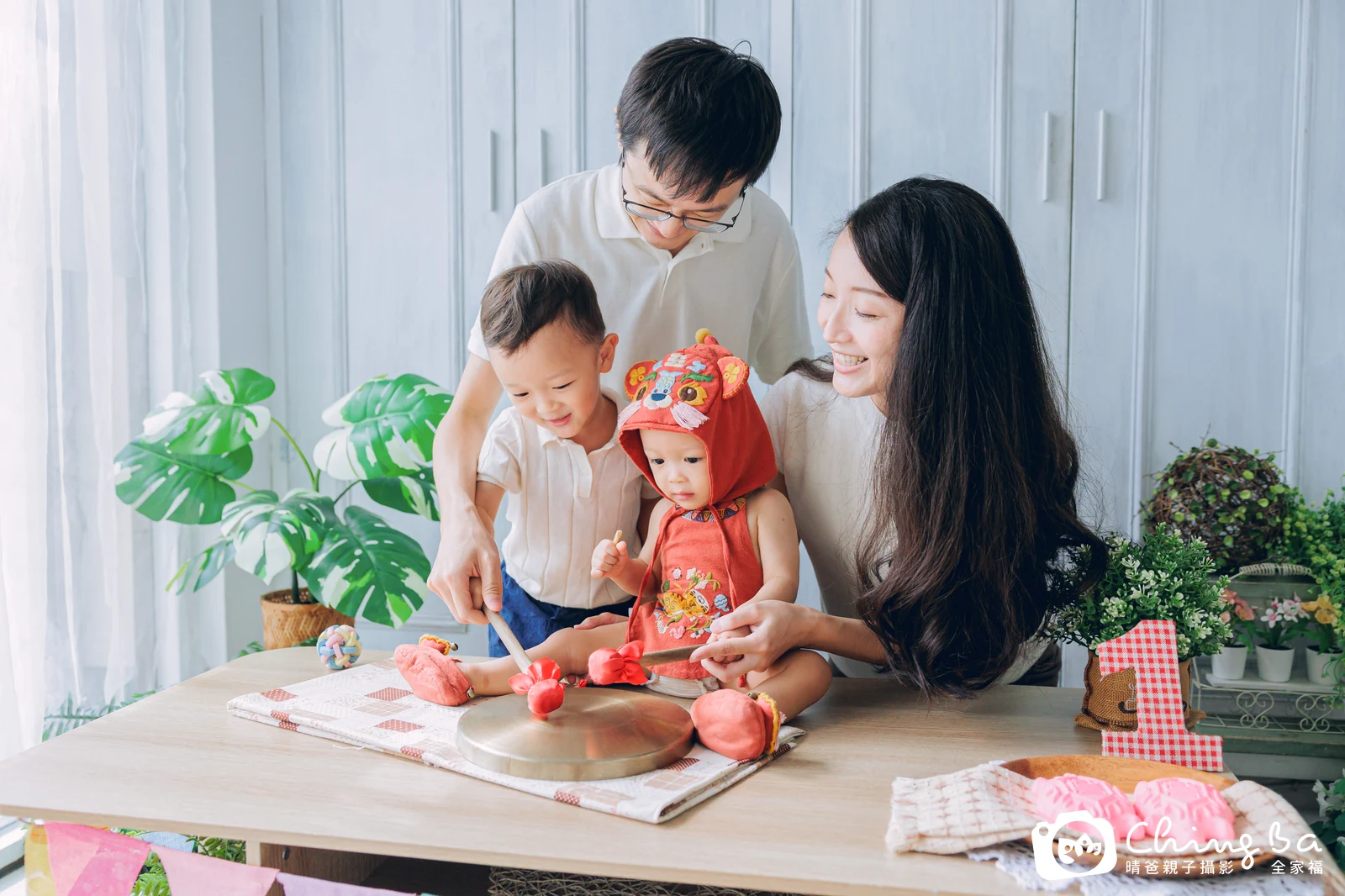 小Bo周歲抓周儀式的紀錄(2025 年秋季)