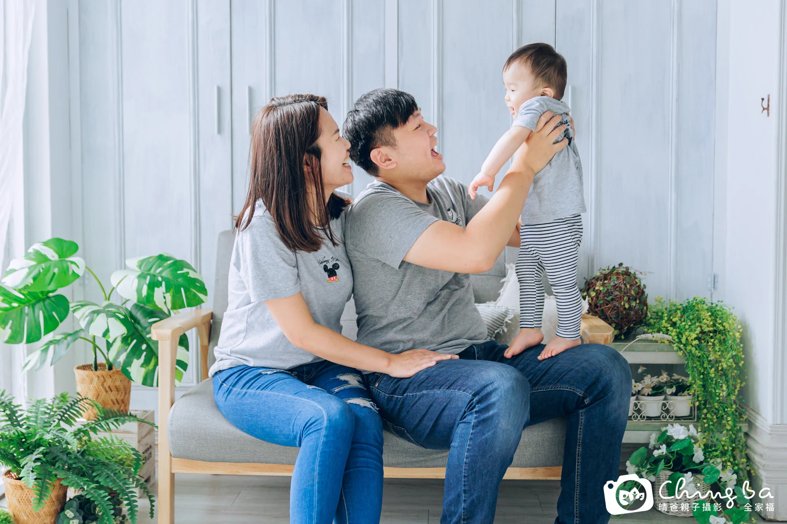 豆奶的抓周時光——晴爸親子攝影