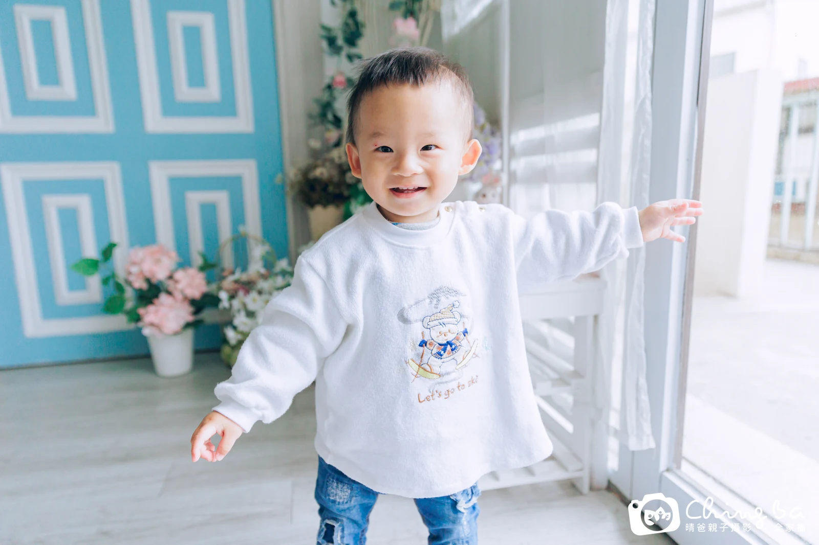澄澄的抓周時光——晴爸親子攝影
