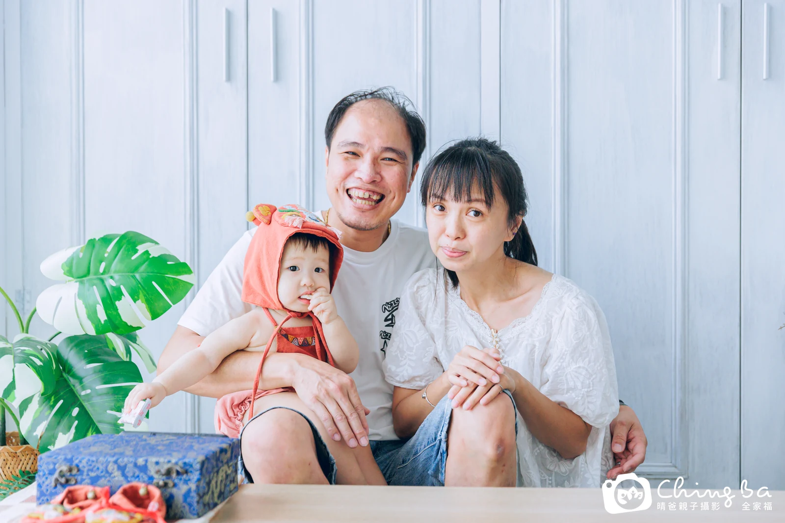 小妞妞周歲抓周儀式的紀錄(2023 年秋季)