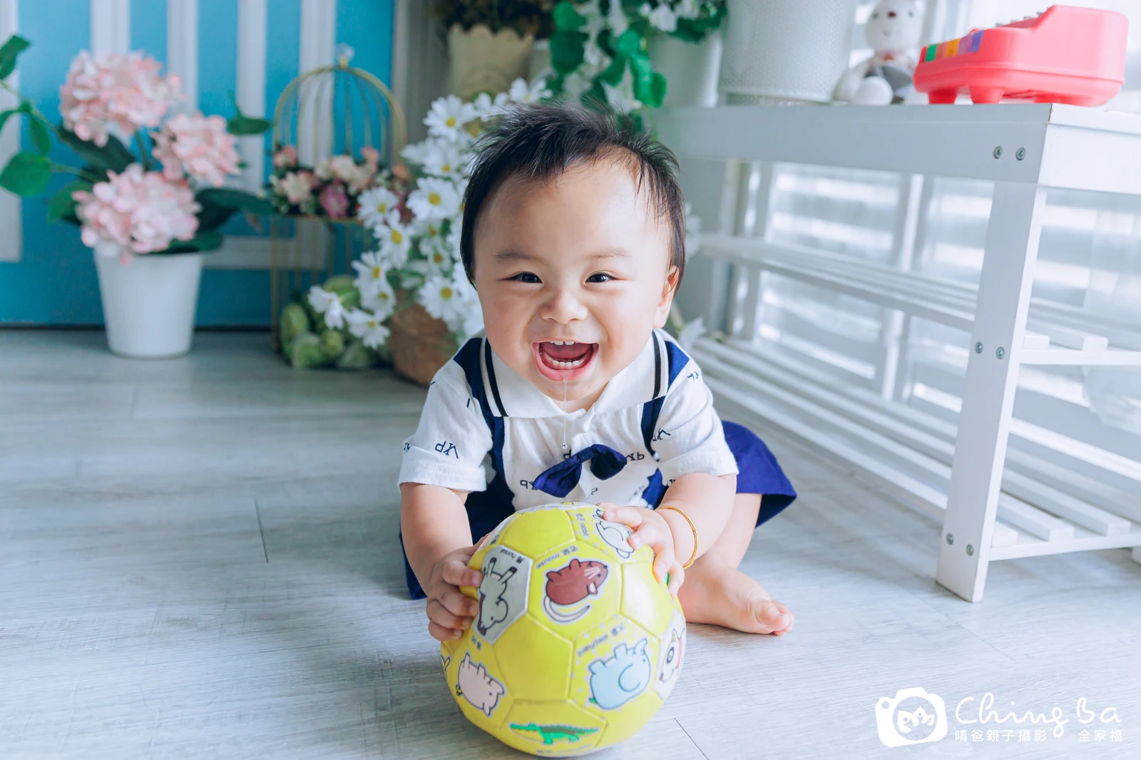 丞丞周歲抓周儀式的紀錄（2024 年夏季）