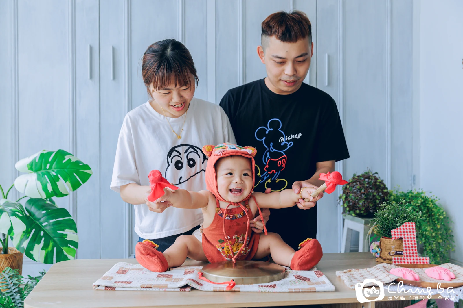 丞丞的抓周時光——晴爸親子攝影