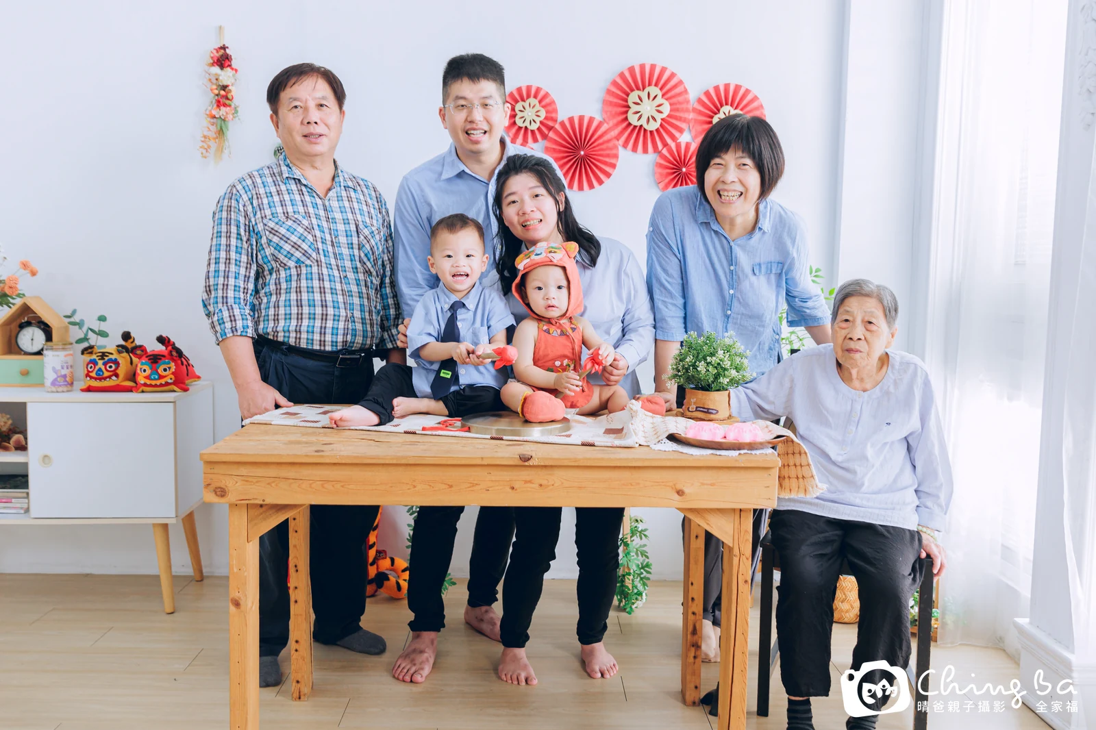 維維周歲抓周儀式的紀錄（2025 年秋季）