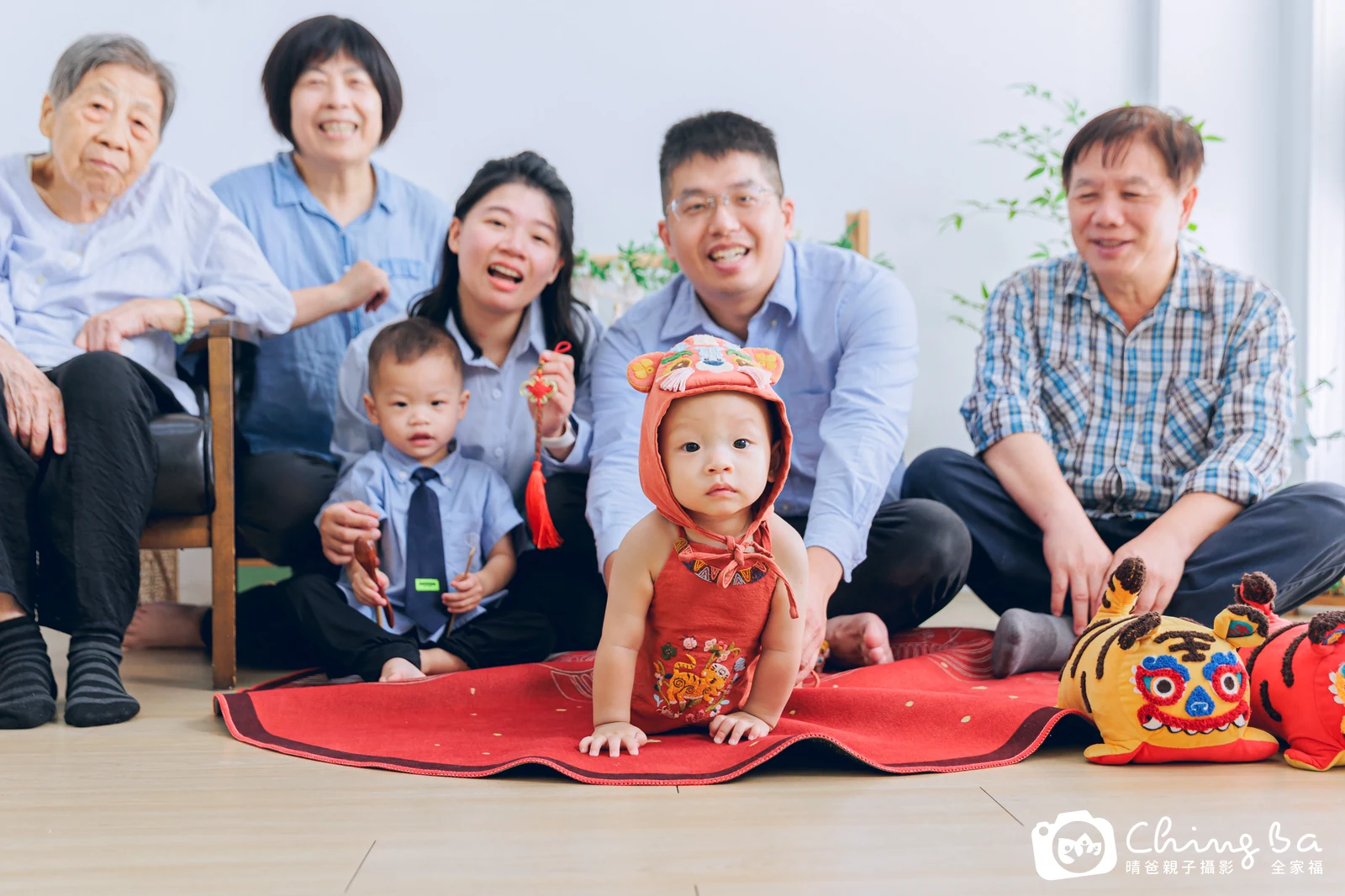 維維周歲抓周儀式的紀錄（2025 年秋季）