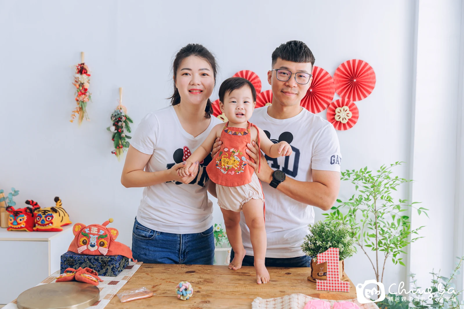 赫赫的抓周時光——晴爸親子攝影