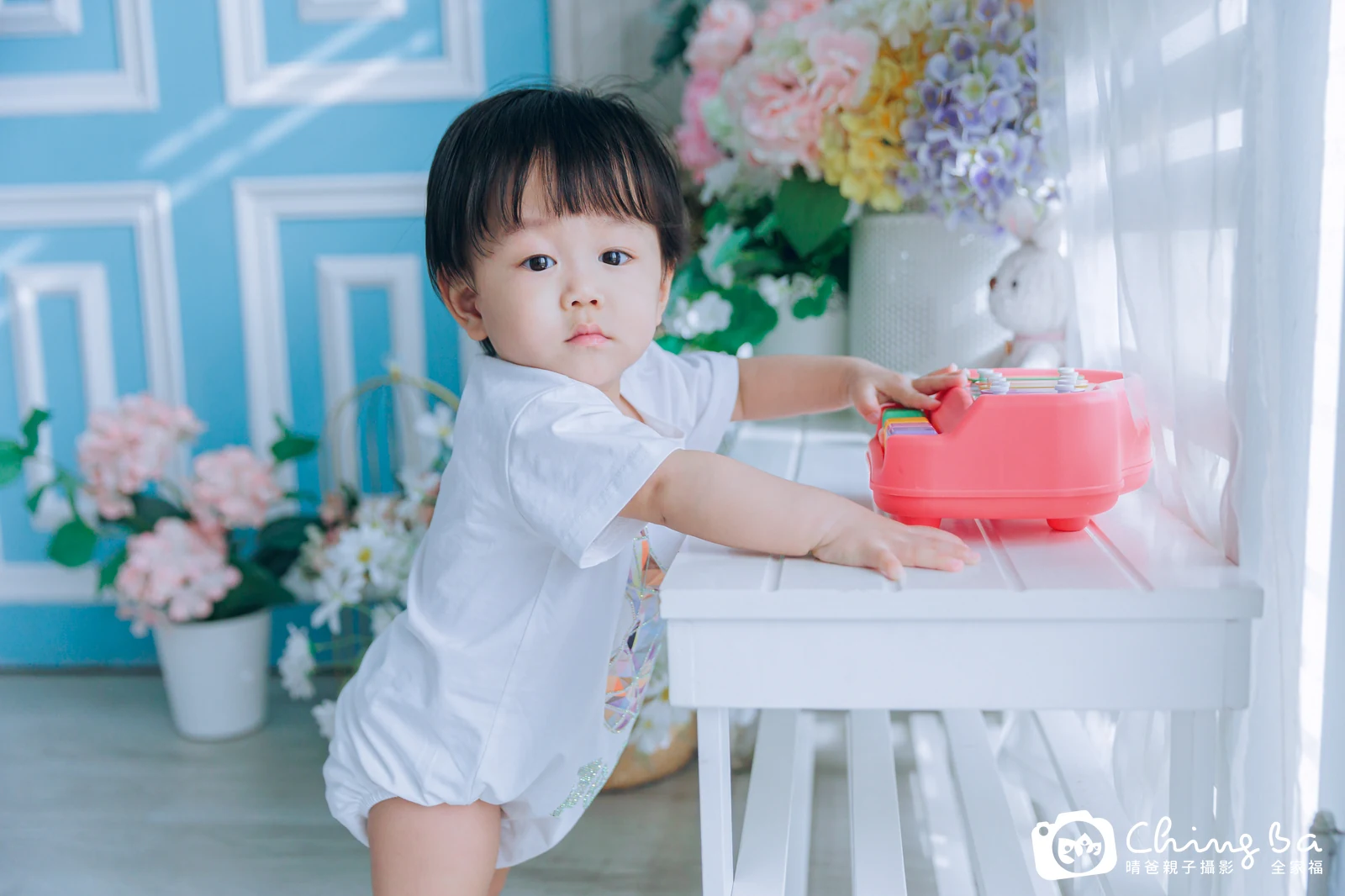 豪豪的抓周時光——晴爸親子攝影