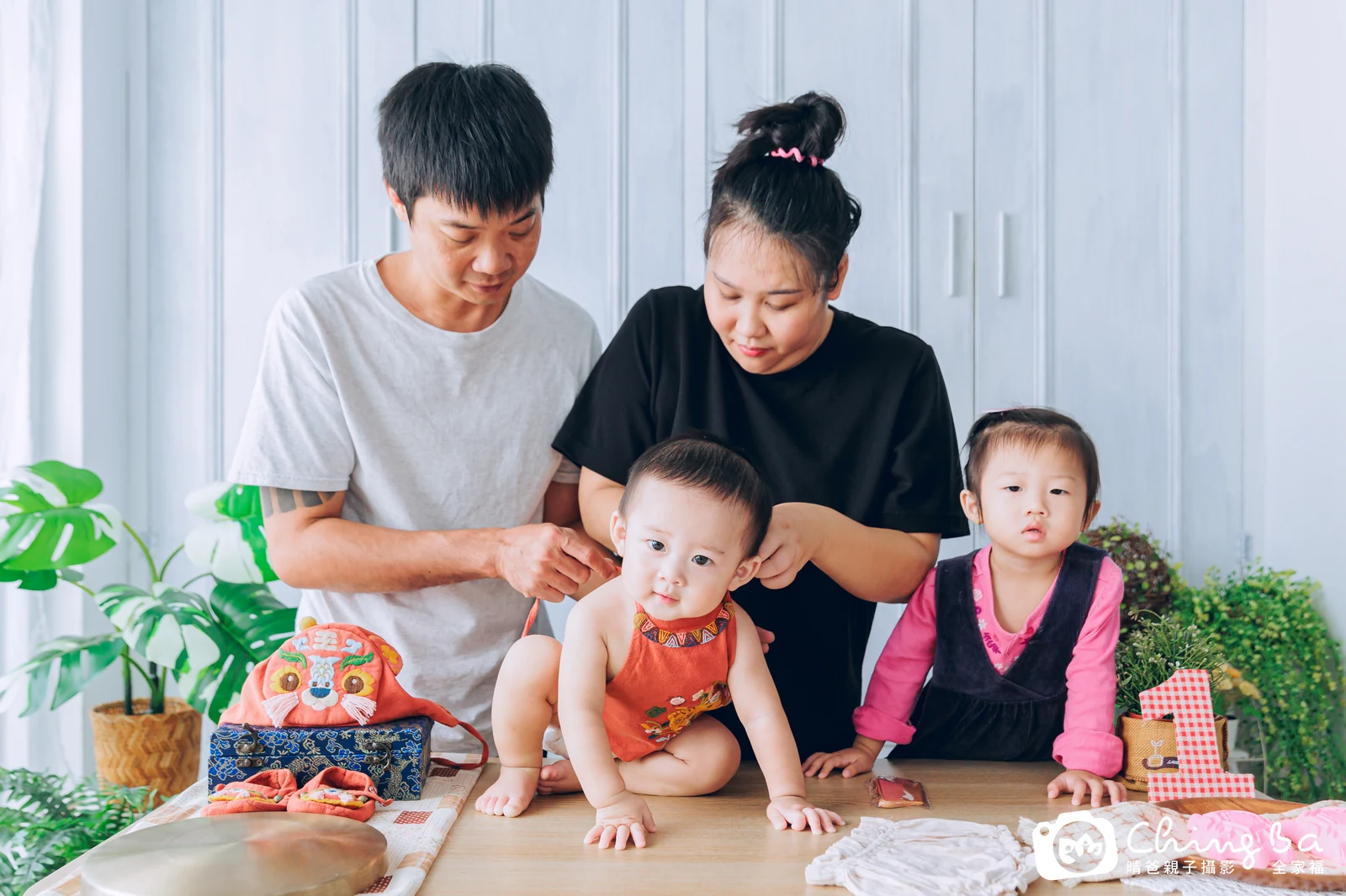 小壯狀周歲抓周儀式的紀錄（2024 年冬季）