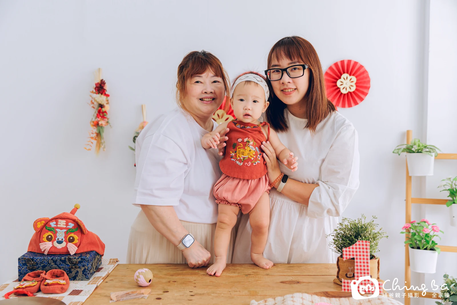 芮芮的抓周時光——晴爸親子攝影