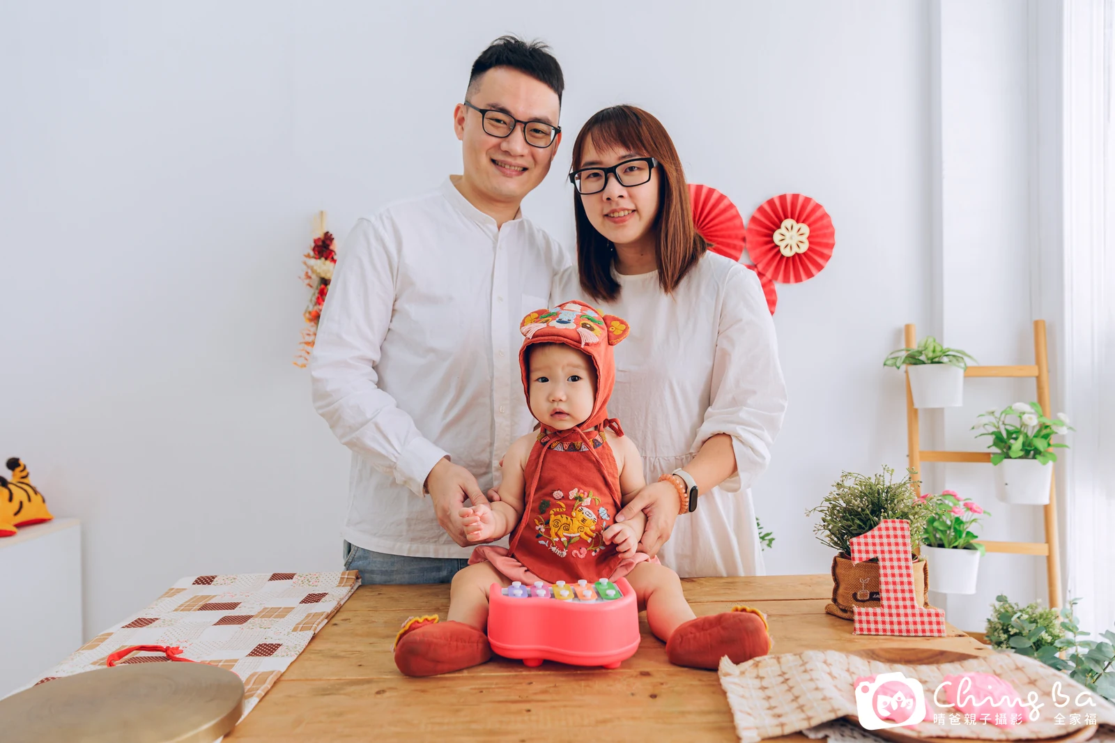 芮芮周歲抓周儀式的紀錄(2023 年秋季)