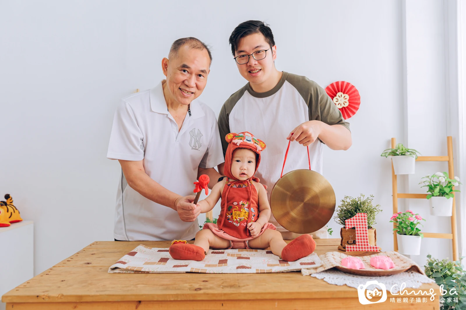 芮芮的抓周時光——晴爸親子攝影