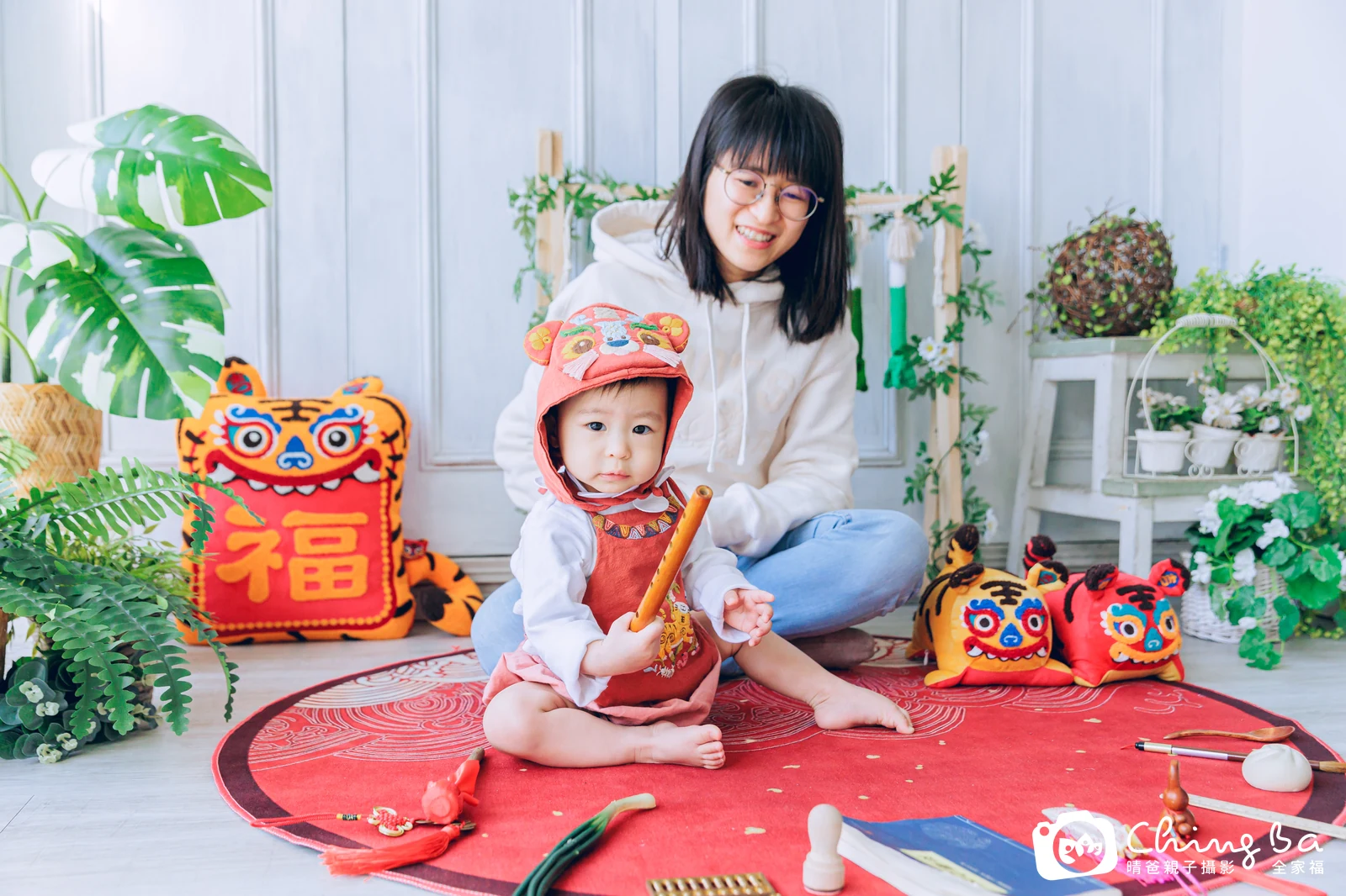 芸周歲抓周儀式的紀錄（2022 年冬季）