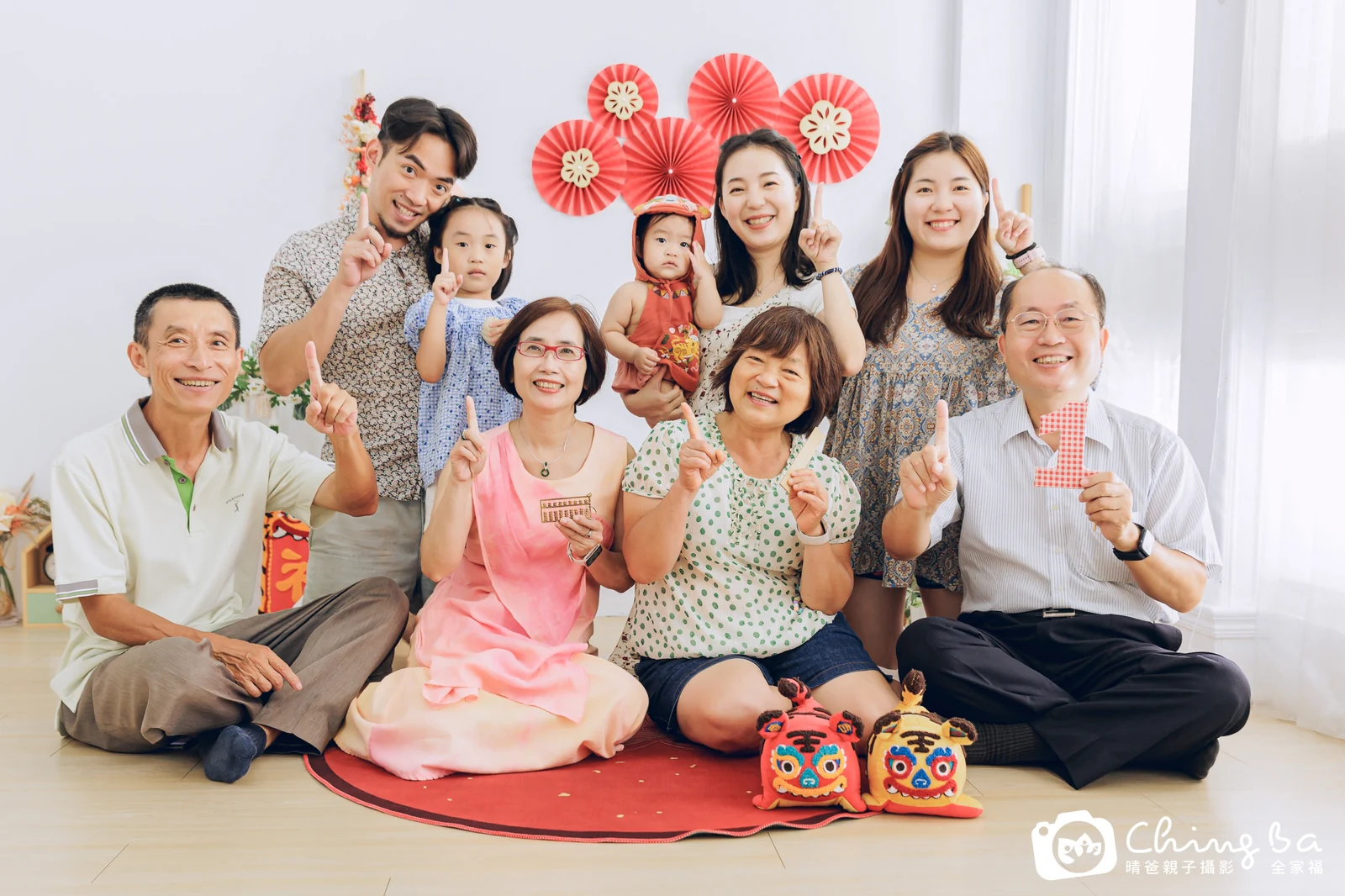 星星周歲抓周儀式的紀錄（2023 年秋季）