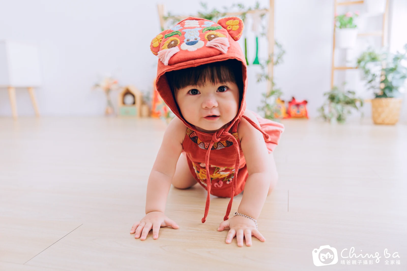 彤彤的抓周時光——晴爸親子攝影