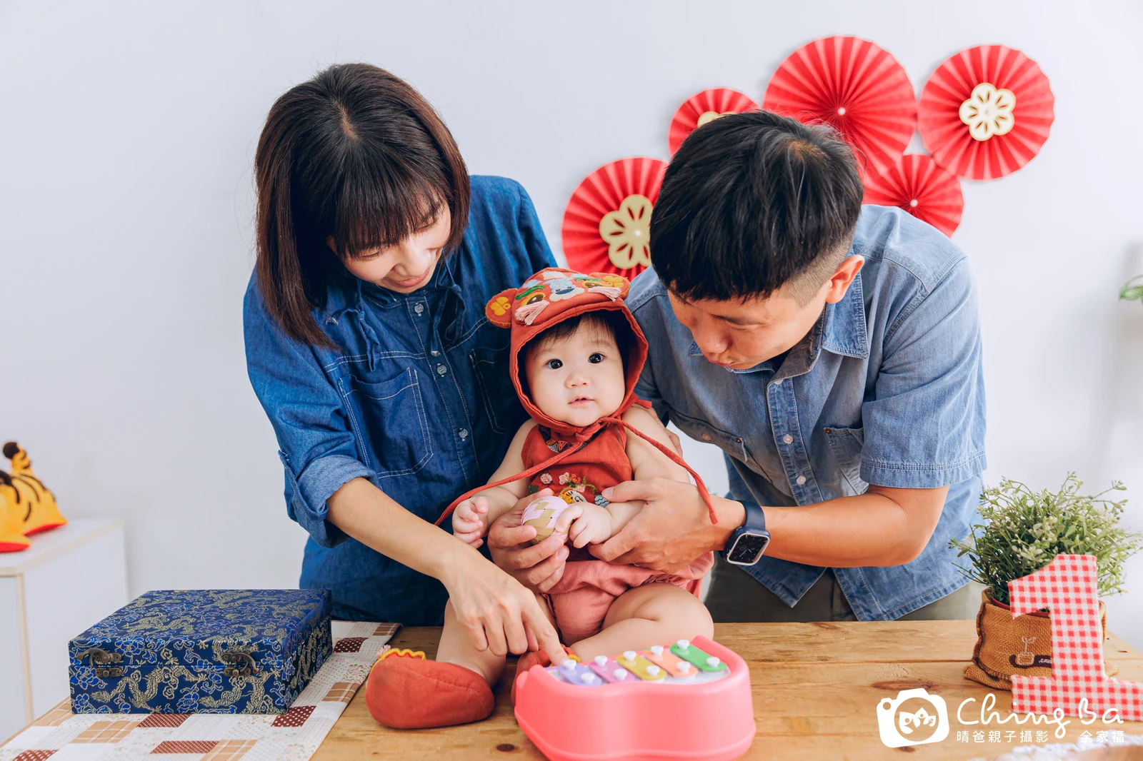 本丸的抓周時光——晴爸親子攝影
