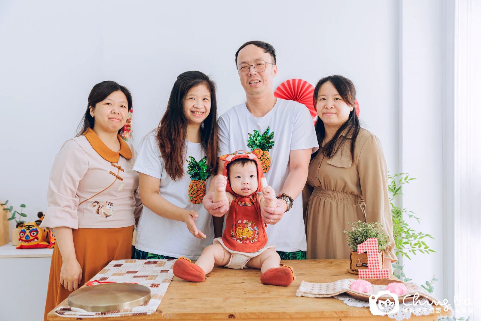 小家庭抓周拍作品｜2023 年冬季｜晴爸親子攝影