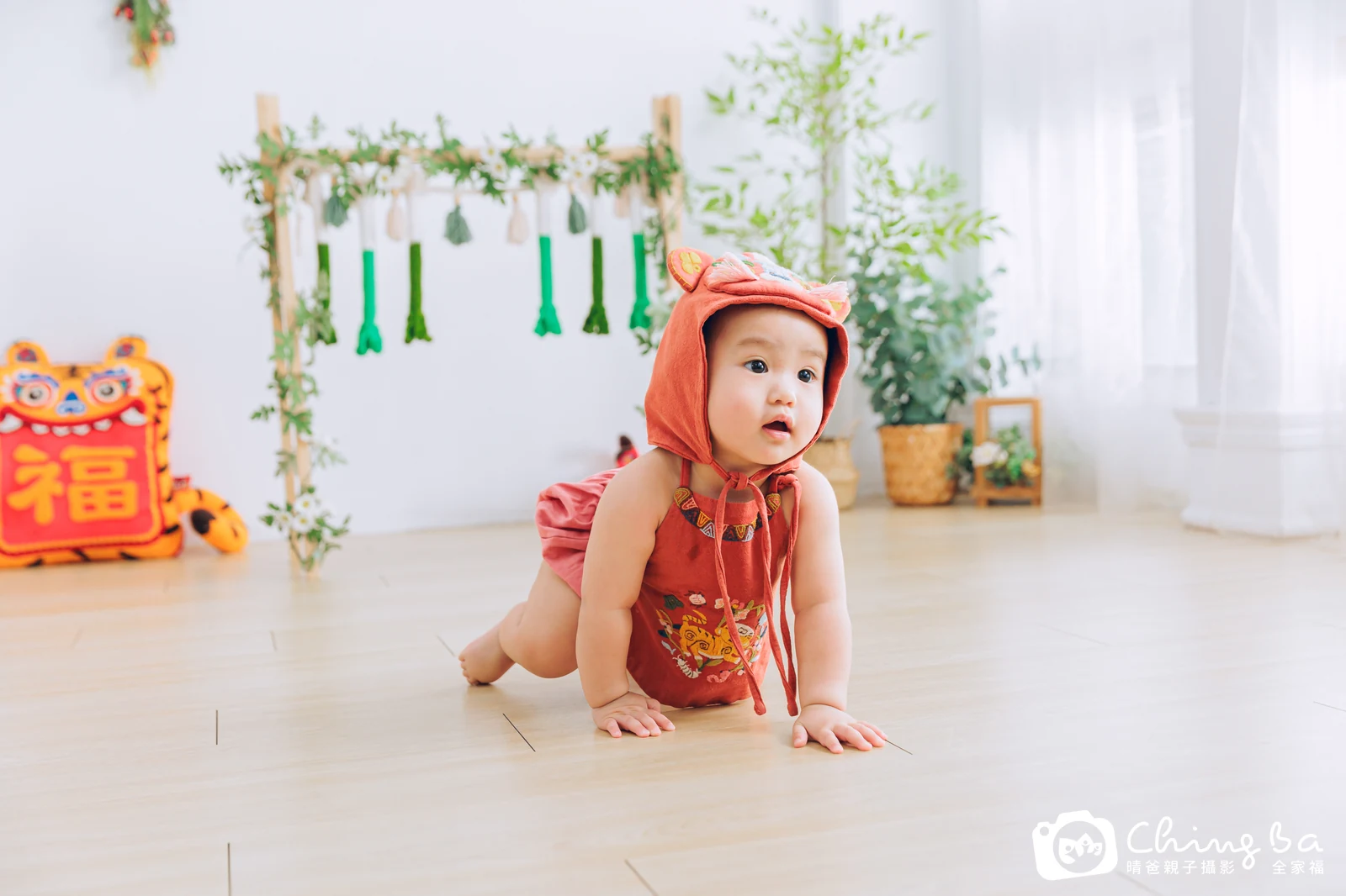 沂沂的抓周時光——晴爸親子攝影