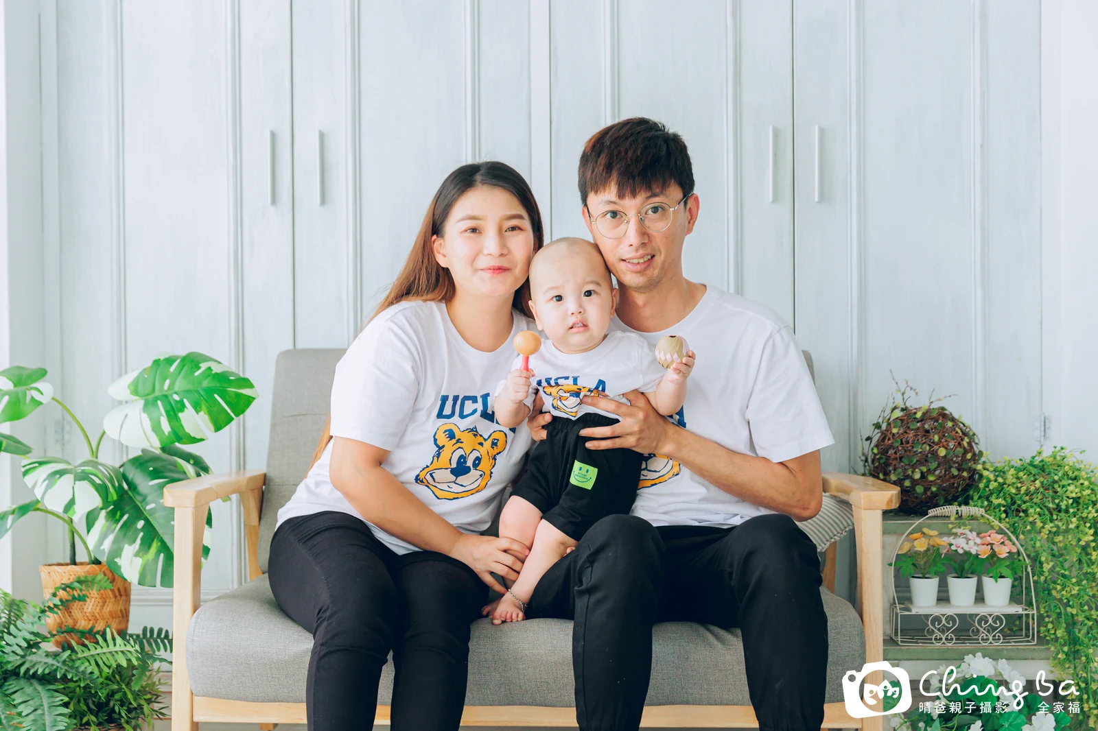利的抓周時光——晴爸親子攝影