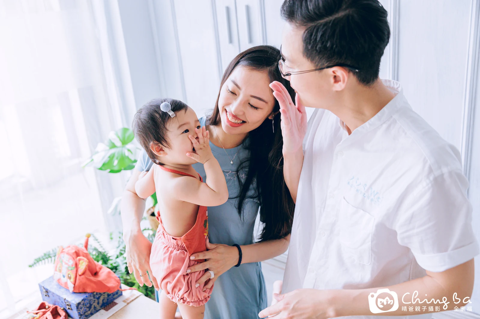 小家庭抓周拍作品｜2023 年春季｜晴爸親子攝影