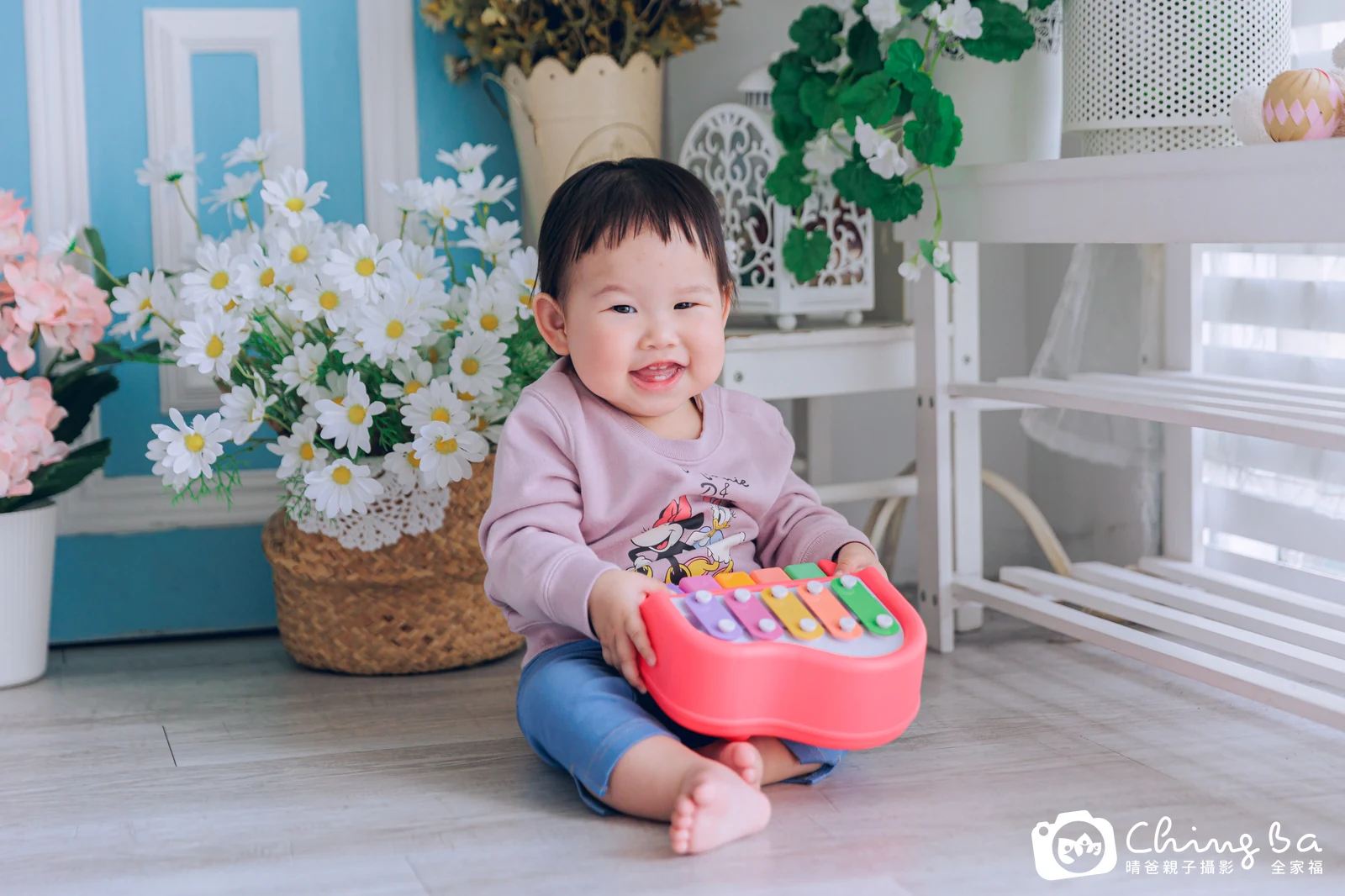 妞妞的抓周時光——晴爸親子攝影