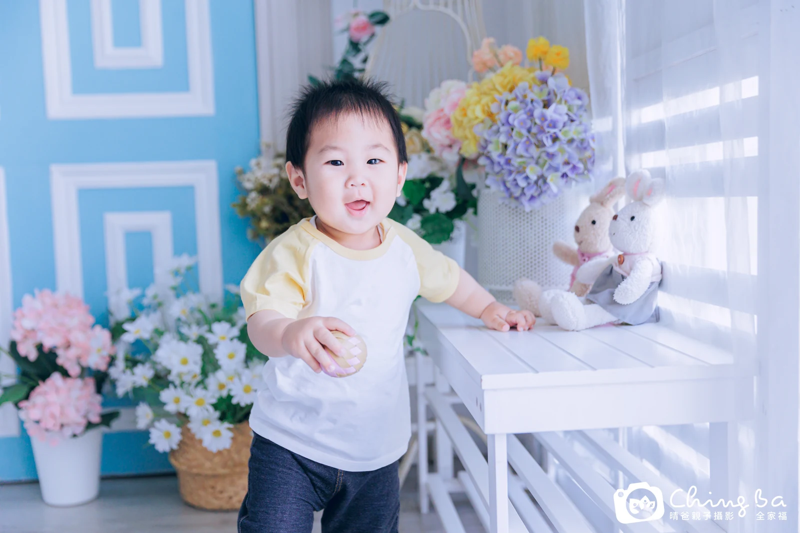 威威的抓周時光——晴爸親子攝影