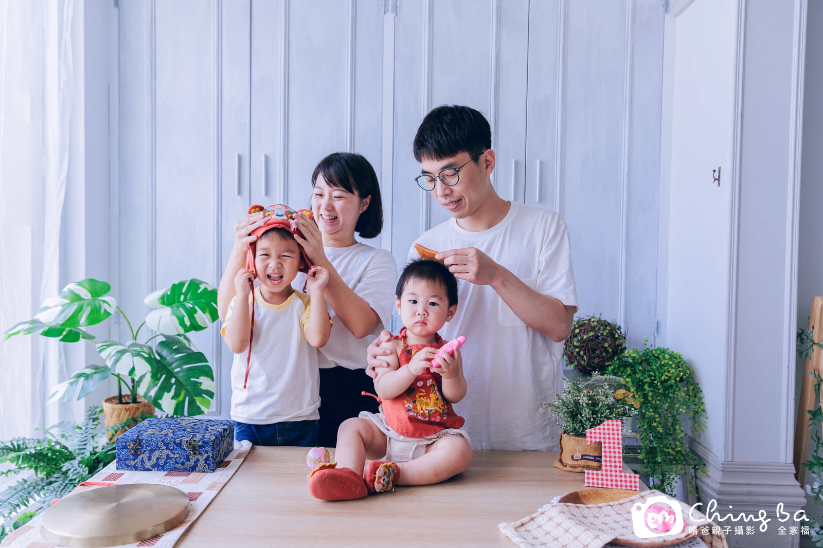 威威的抓周時光——晴爸親子攝影