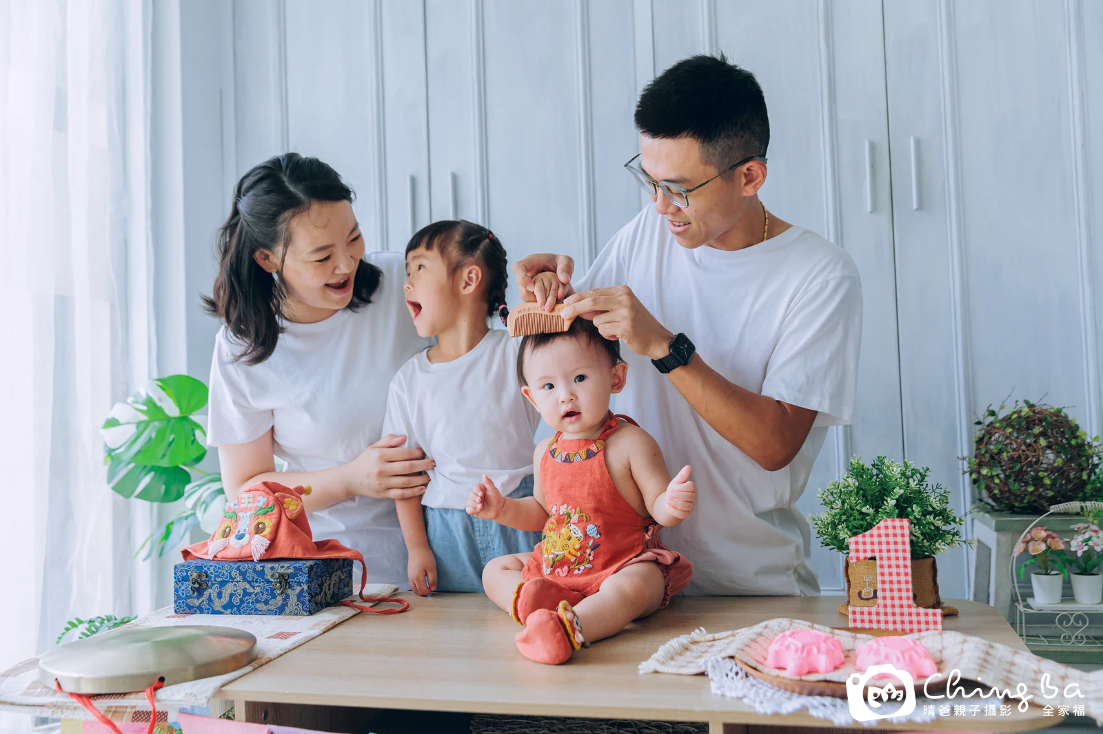 波波的抓周時光——晴爸親子攝影