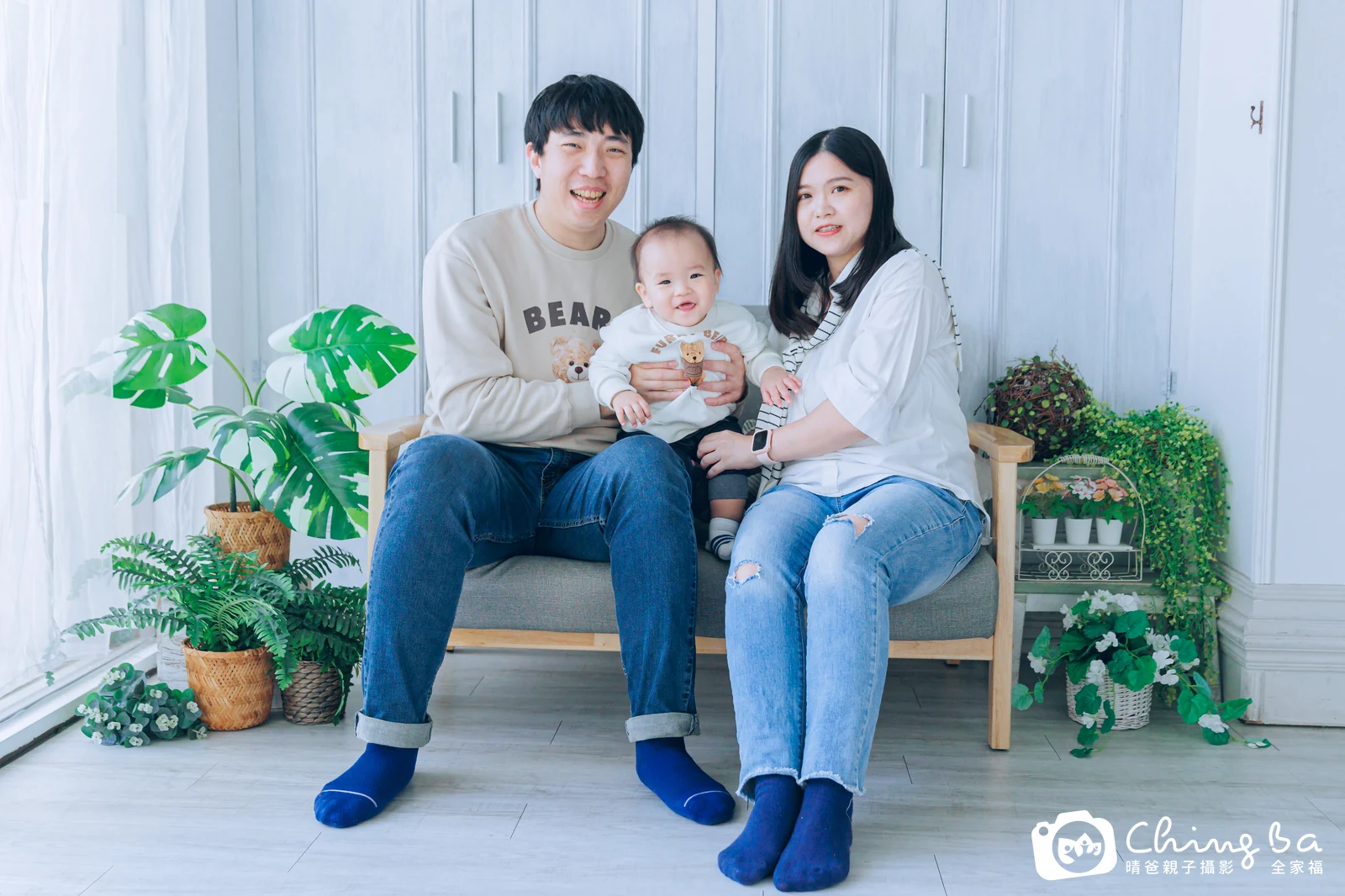 小芋圓周歲抓周儀式的紀錄（2023 年冬季）
