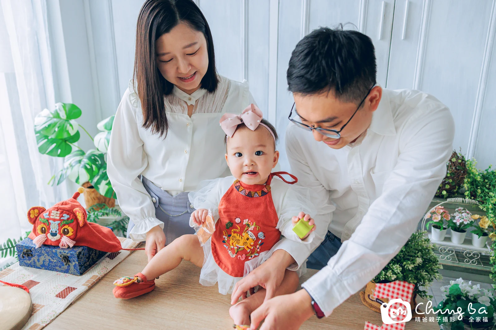 米寶的抓周時光——晴爸親子攝影