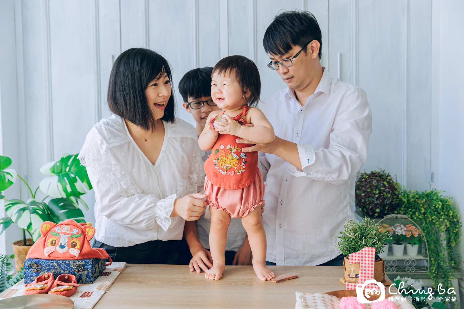 瑄瑄的抓周時光——晴爸親子攝影