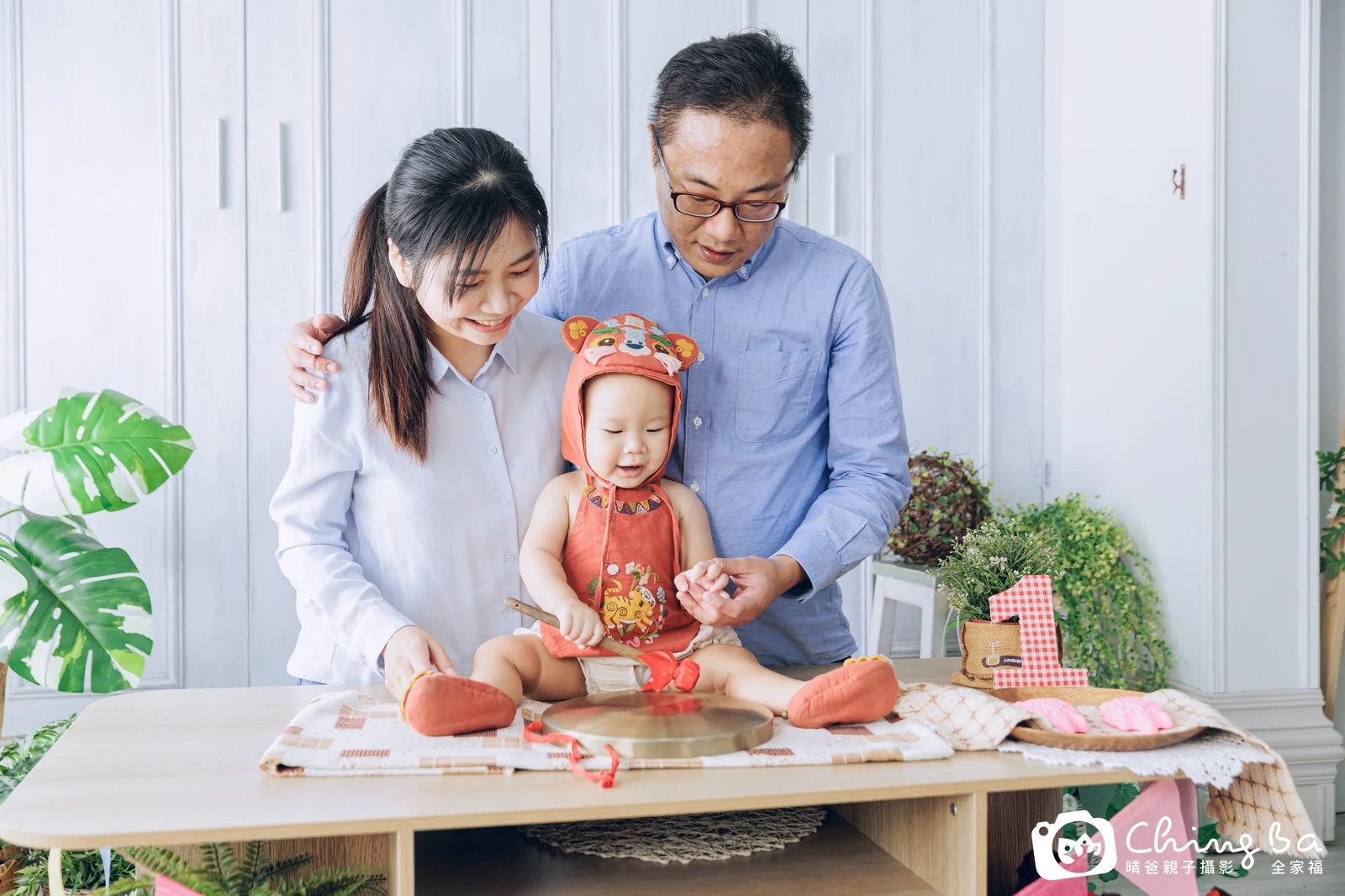 小波周歲抓周儀式的紀錄（2023 年秋季）