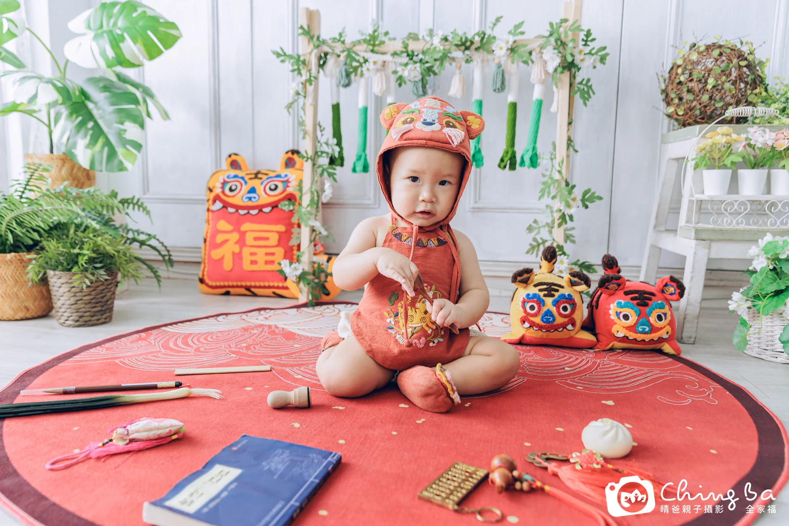小波周歲抓周儀式的紀錄（2023 年秋季）