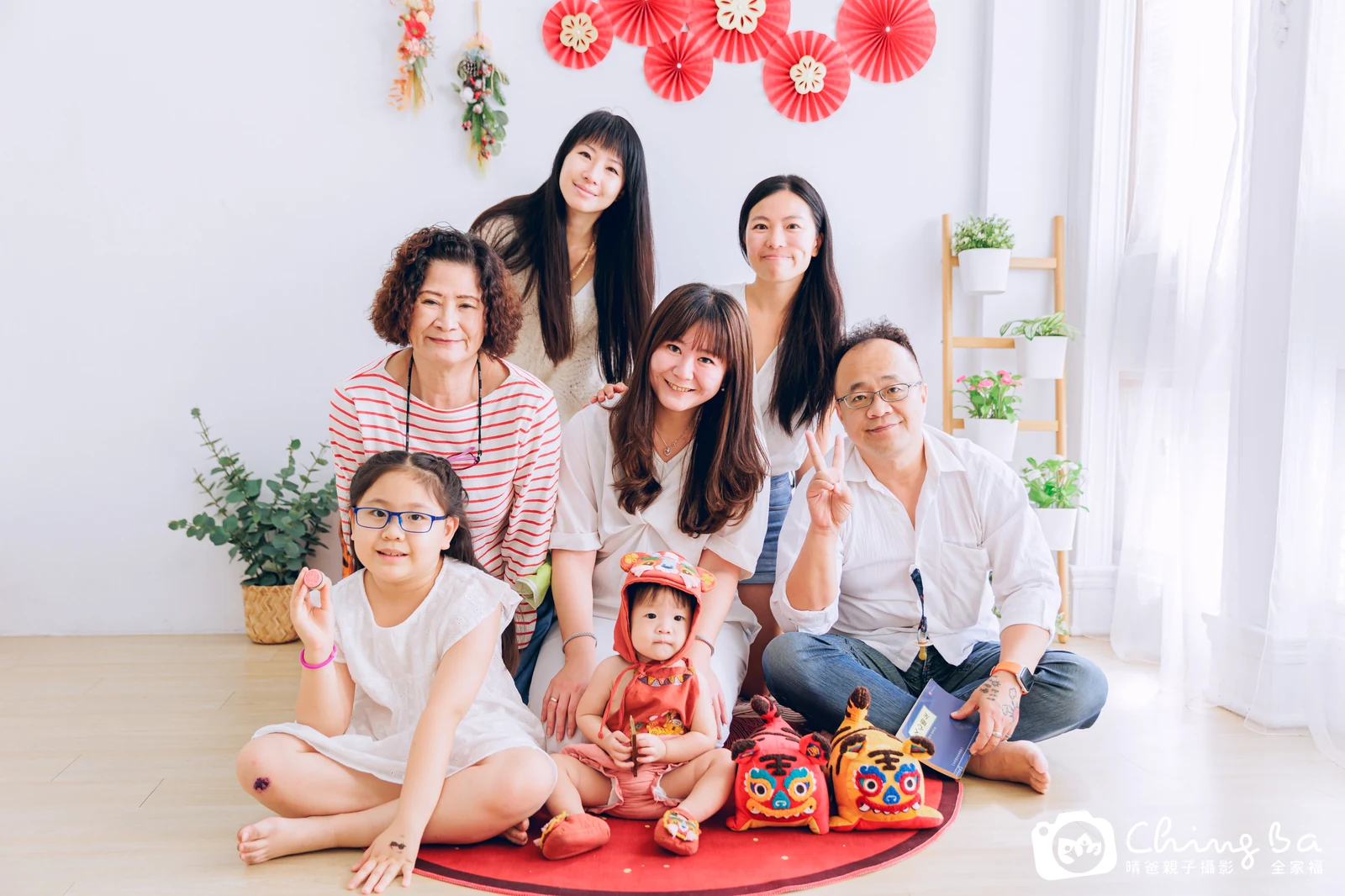 小家庭抓周拍作品｜2022 年冬季｜晴爸親子攝影