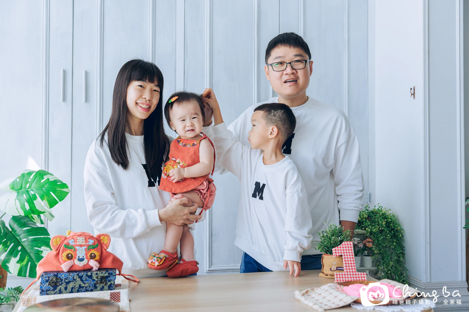 恩恩的抓周時光——晴爸親子攝影