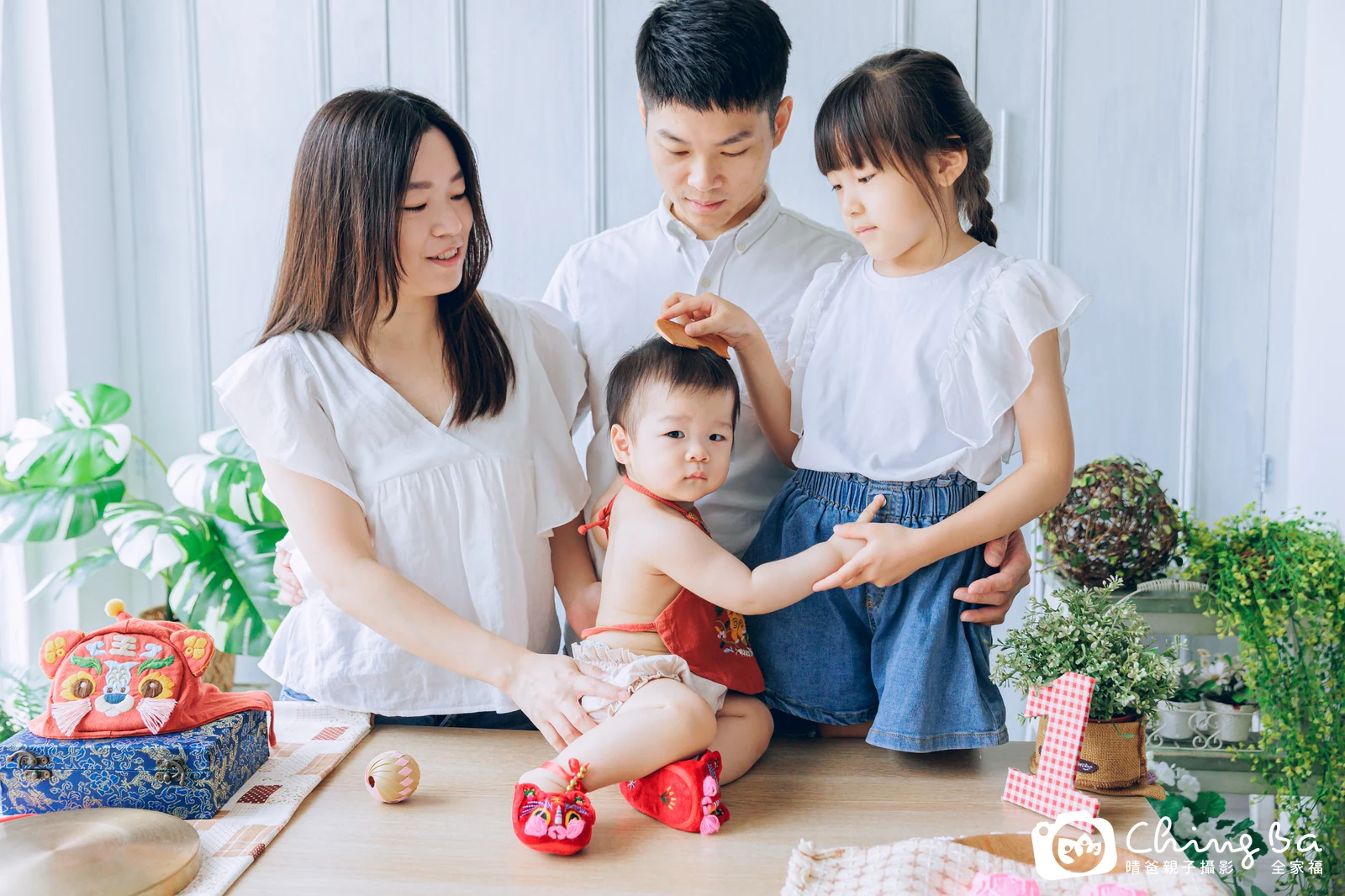 包包的抓周時光——晴爸親子攝影