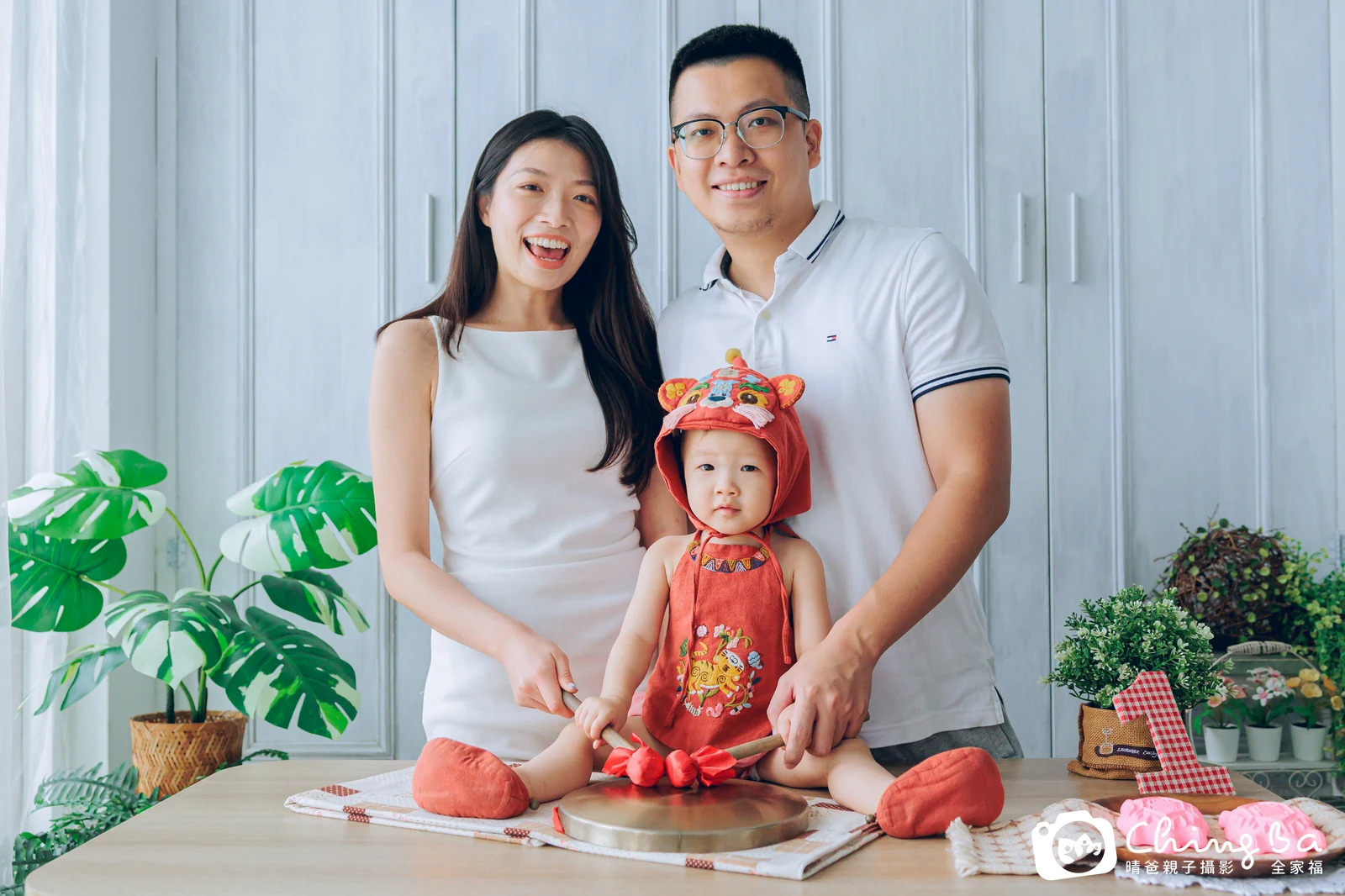 蜜寶的抓周時光——晴爸親子攝影
