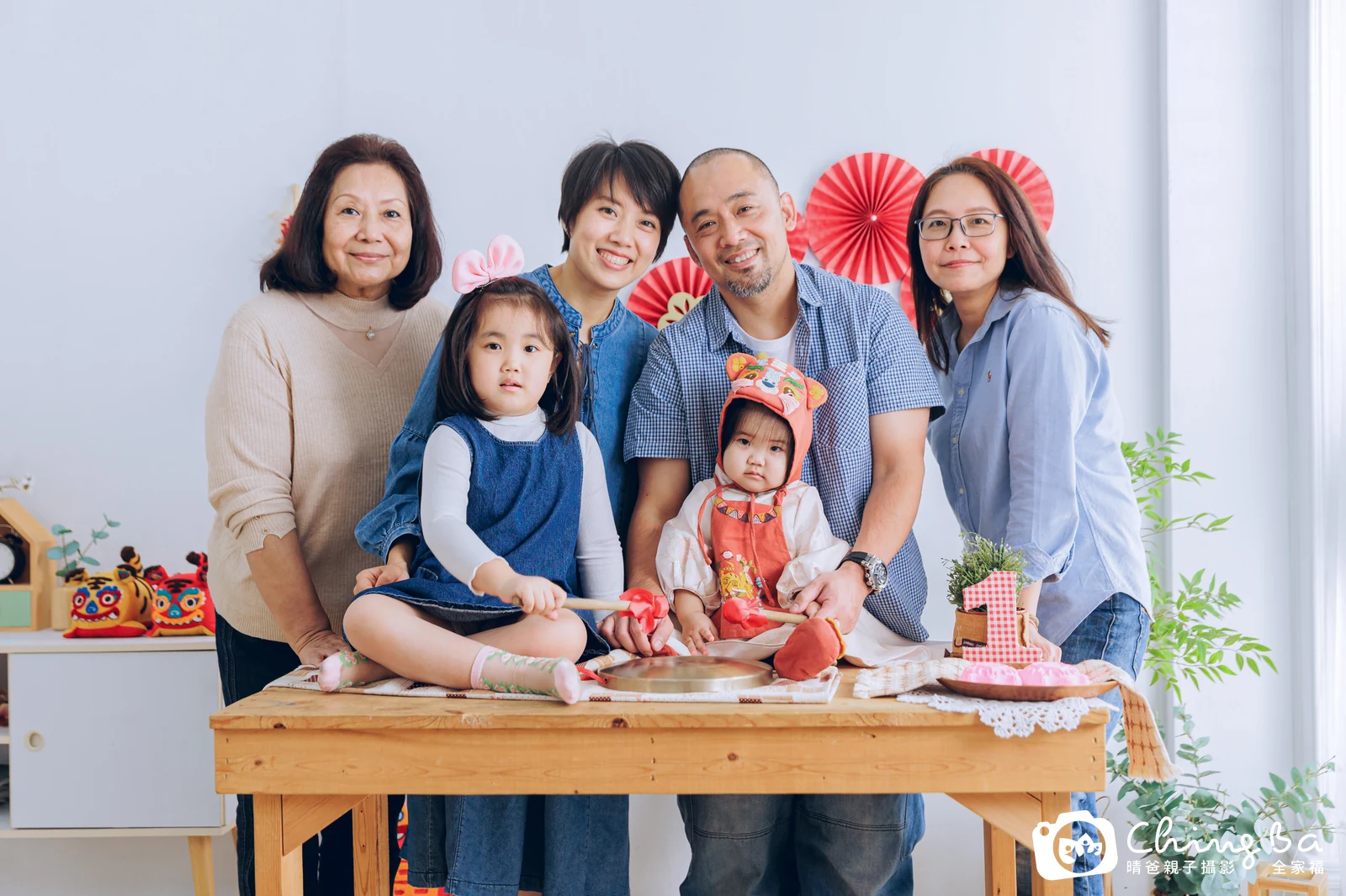 依依的抓周時光——晴爸親子攝影