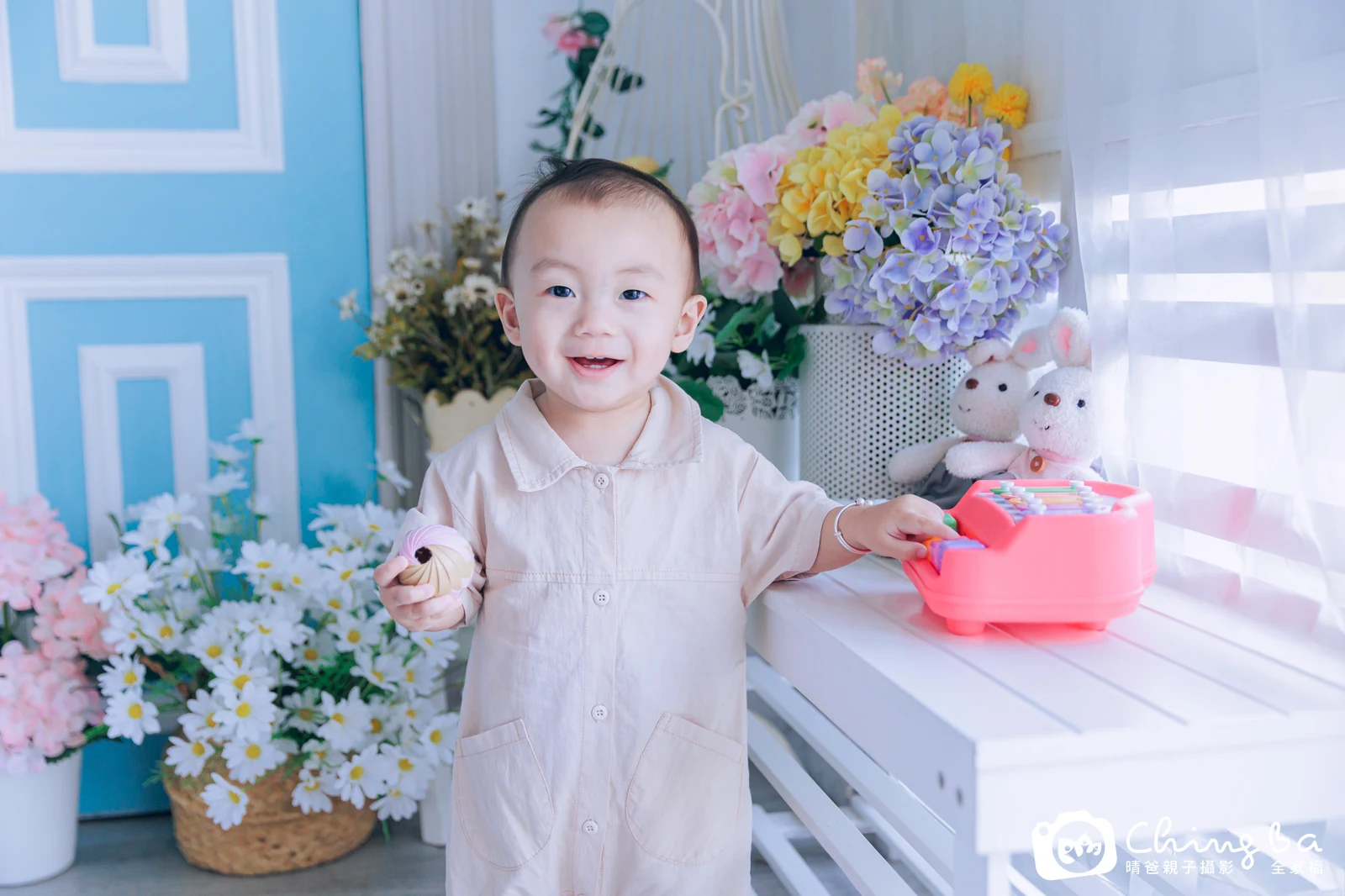 羅小寶的抓周時光——晴爸親子攝影