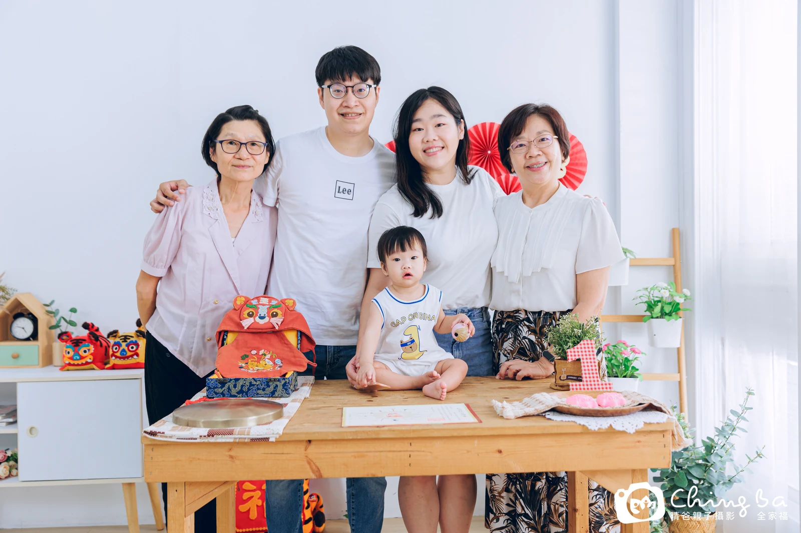 晴的抓周時光——晴爸親子攝影
